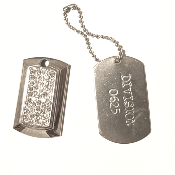 3/$15 Men's Army Tag and Pendant Chain sets - Picture 5 of 6